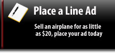 Place a line ad for my airplane in the Plane Fax Daily Edition
